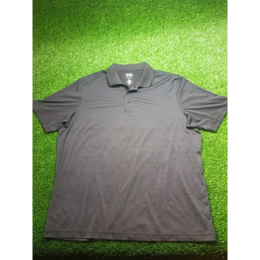Men's Croft & Barrow Quick Dry Polo Shirt - Black XL